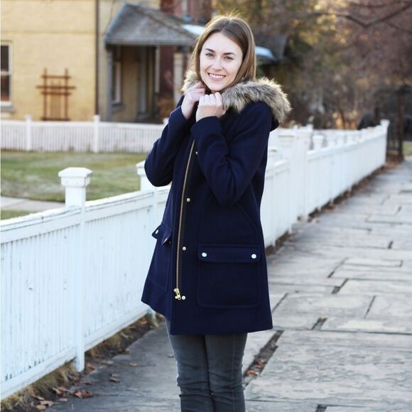 J. Crew Chateau Coat - Picture 3 of 15